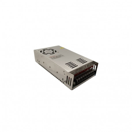Power Supply Unit - HiSmart 24V 20A 500W Switching Power Supply With Protections Black