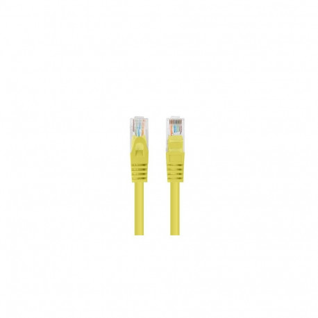 Network Cable - Fluke Passed Lanberg Cat.6 UTP 0.25m 10000 Mbit/s Yellow 10-pack