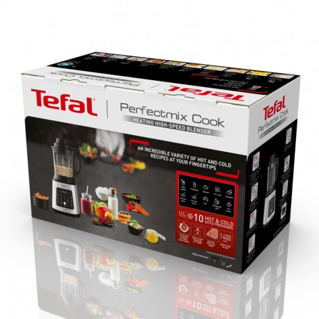 Blender Tefal Perfectmix Cook BL83SD 1.75L 1400W Black Stainless Steel