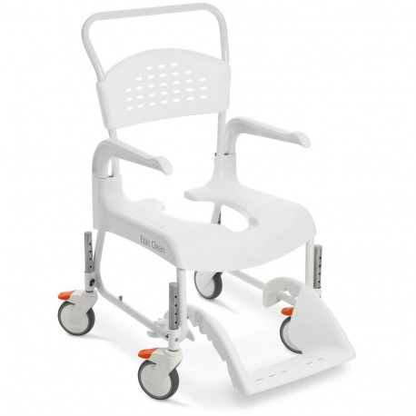Wheelchair - ETAC Clean 55 cm Toilet Function 130 kg Capacity 49.5-55 cm Adjustable Seat Height 2 Br