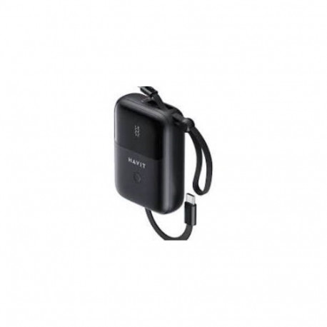 Powerbank - Havit PB5215 10000mAh Black Havit PB5215 10000mAh Powerbank - Compact & Portable, Black