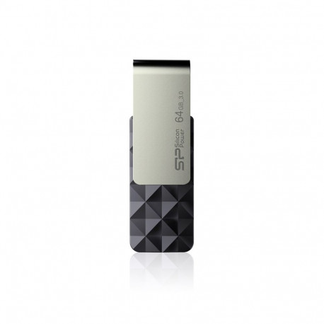 USB Flash Drive - Silicon Power Blaze B30 64GB USB 3.0 Black
