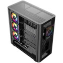 Computer Case - MODECOM Volcano AQ400 ARGB Midi Tower ATX Black