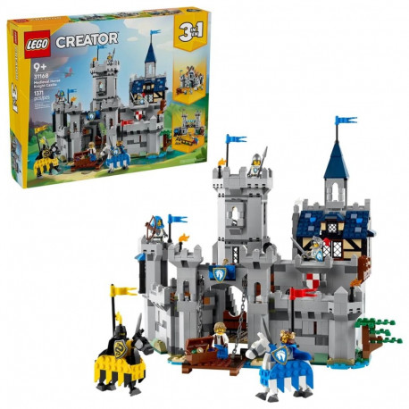 Construction Set - LEGO CREATOR 3 IN 1 31168 Medieval Castle 1371 Pieces 6 Minifigures