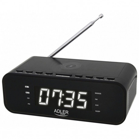 Alarm Clock - Adler Ad 1192b Black