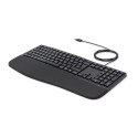 Keyboard - HP 480 Comfort Wired Full-Size with Numeric Keypad, USB