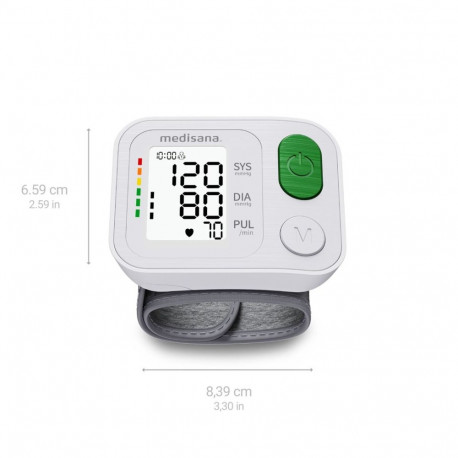 Blood Pressure Monitor - Medisana BW 345 Wrist Oscillometric LCD Display