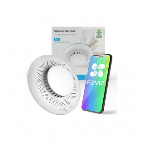 Smoke Detector - EZVIZ CS-T4C Wireless, 85 dB Alarm, -10 to 55 °C