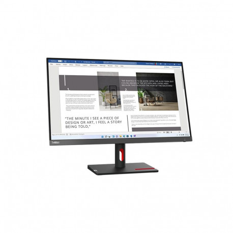 Monitor - Lenovo Thinkvision S27i-30 27" Full Hd Monitor Gray