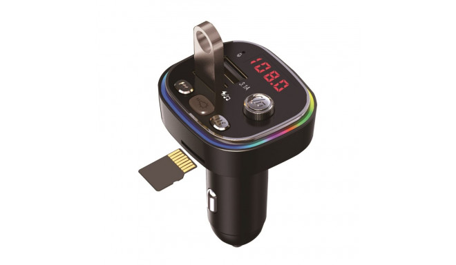 FM Transmitter - Vakoss Tc-b439k Bluetooth/usb Black
