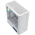 Computer Case - MODECOM Volcano AQ400 Midi Tower ATX, ARGB, White