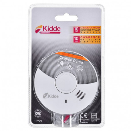 Smoke Detector - Kidde 10Y29A Wireless Optical White