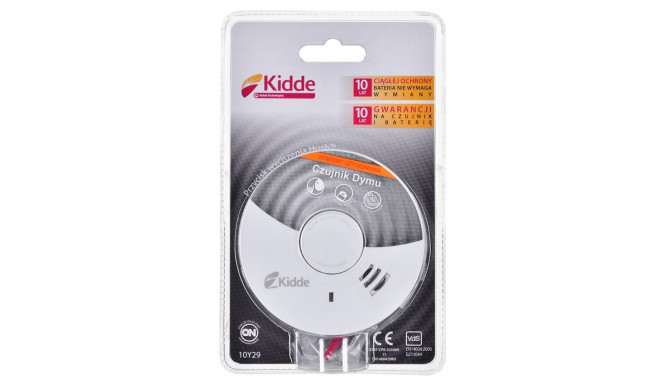 Smoke Detector - Kidde 10Y29A Wireless Optical White