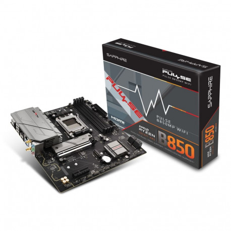Motherboard - Sapphire PULSE B850M WIFI AM5 Micro ATX DDR5 Wi-Fi 6