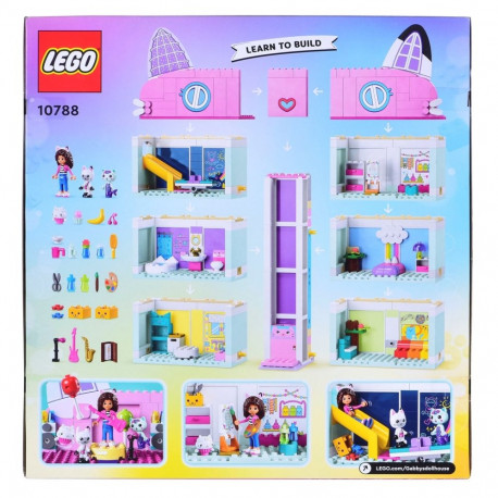Toy Building Set - LEGO GABBY'S DOLLHOUSE 10788 498 Pieces 3 Minifigures