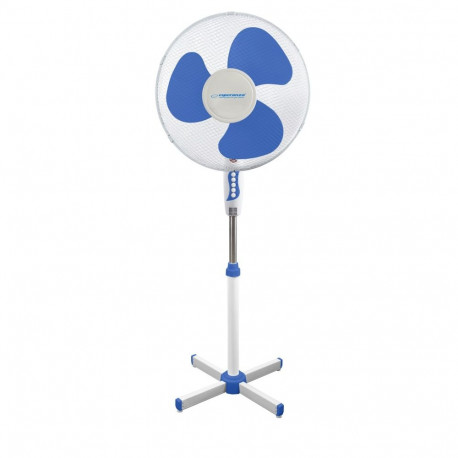 Standing Fan - Esperanza Ehf001wb 16" Fan White/blue