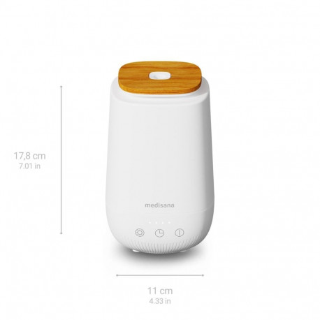 Aroma Diffuser - Medisana AD 650 0.2L, 15-25 ml/h, 8h runtime, Auto Shut-off