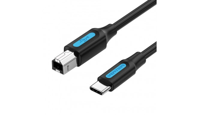 USB Cable - Vention USB 2.0 Printer Cable Type C to Type B 1m