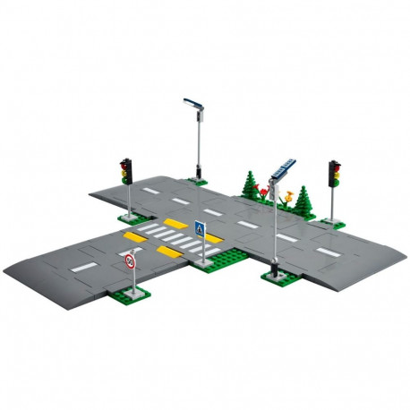 Construction Set - Lego CITY 60304 Road Plates 112 Pieces Age 5+
