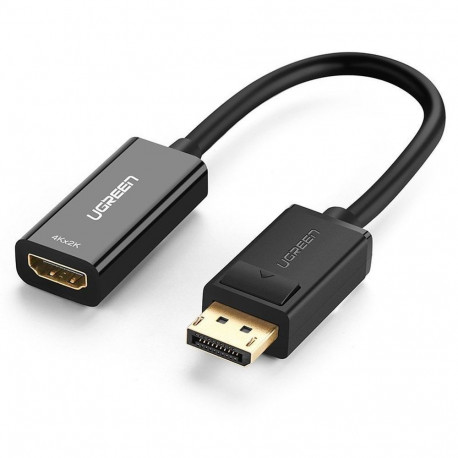 Adapter - Ugreen 40362 0.25m DisplayPort to HDMI 1080p