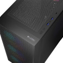 Computer Case - Logic DART PRO ARGB MIDI USB-C Black