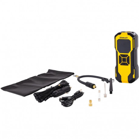Air Compressor - STANLEY Rechargeable 12V SXIF0101 14.2 l/min 10 bar LED Torch