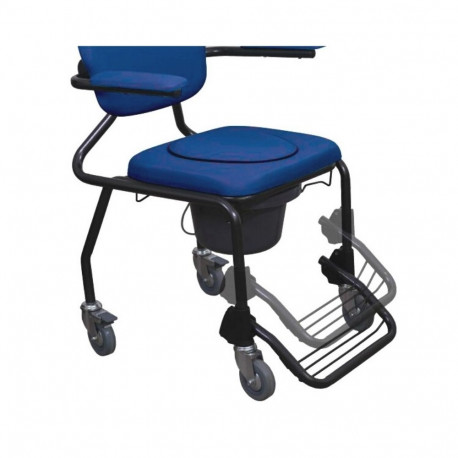 Sanitary Chair Trolley - BEST UP 304723 130kg Capacity Blue/Black