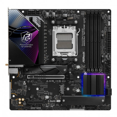 Motherboard - Asrock Phantom Gaming B850M Riptide WiFi AM5 DDR5 256GB