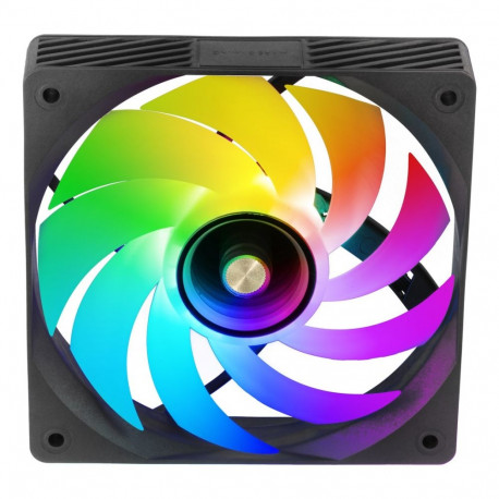 Case Fan - Mars Gaming MFSI4KIT 4x 12cm RGB 1200 RPM 39 CFM Black