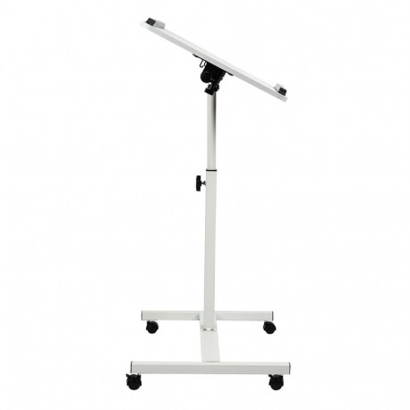 Mobile Desk - Maclean MC-121 Height Adjustable 59-89cm, Max 30kg, White