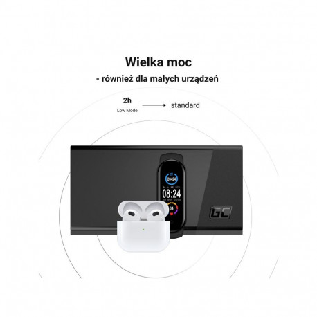 Power Bank - Green Cell Pbgc03sw 20,000mah Lipo White
