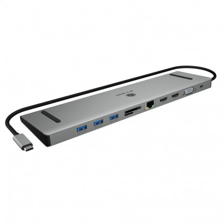 IB-DK2106a-CPD (silber, USB-C PD, HDMI)