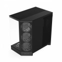 PC korpus H9 Flow RGB+ miditorn aknaga, must