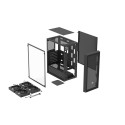PC Case Fury Shobo SH8F Midi Tower window black