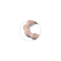 Babyono silicone teether ring beige 825/04