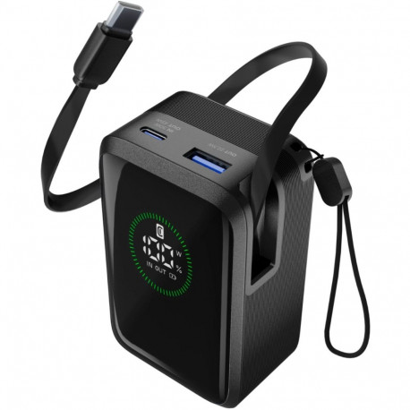 Akupank Cellular Line Roller 10000mAh, USB-C kaabel