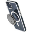 Hoidja Cellular Line Ring Stand Mag, ringiga, MagSafe, must