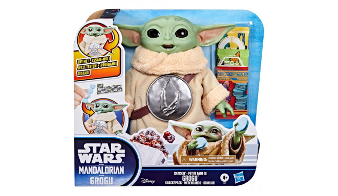 STAR WARS Figure Snacking Grogu with accessory 16,5 cm