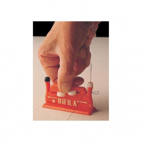 Needle Threading Device - INFILA Easy Grip Tool for Sewing