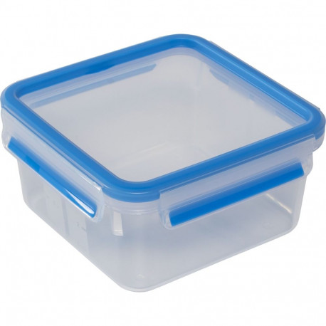CLIP & CLOSE Frischhaltedose (transparent/blau, 1,3 Liter)