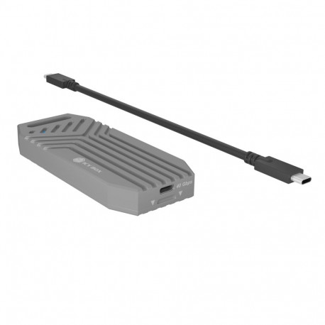 IB-1919M-C42 USB4 M.2 NVMe, hõbe