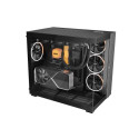 Light Base 900 DX karastatud klaasid x2, must