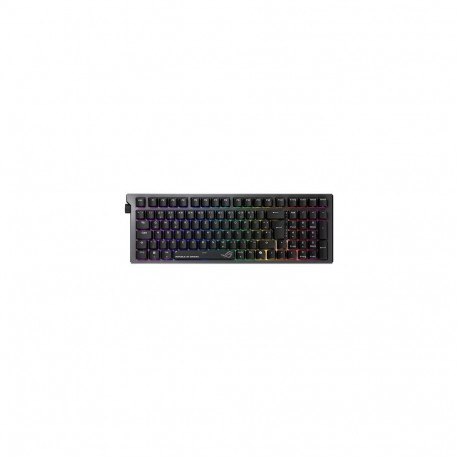 ASUS ROG Strix Morph 96 Wireless keyboard Gaming USB + RF Wireless + Bluetooth QWERTZ German Black