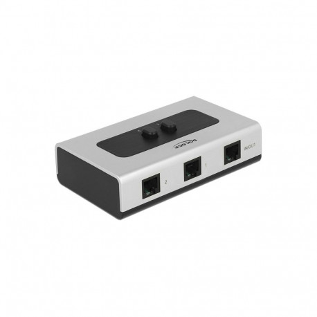 "Umschalter RJ11 2 Port manuell bidirektional"