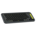 Logitech klaviatuuri- ja hiirekomplekt POP ICON COMBO (PAN), grafiit