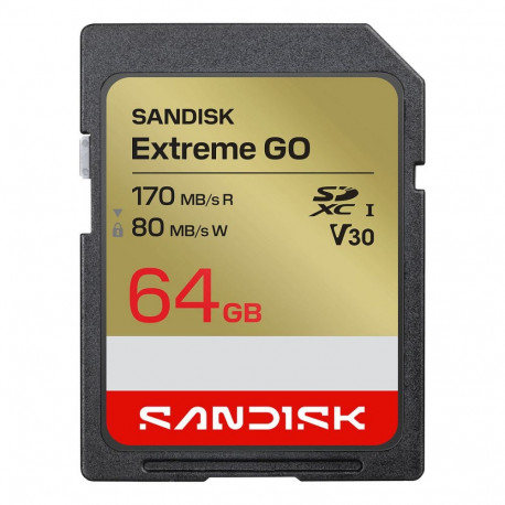 Extreme SD UHS-I kaart 64GB 170MB/s/80MB/s