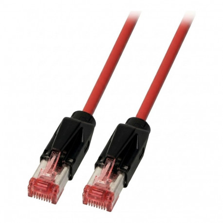 "EFB RJ45 Patchkabel Cat.6A S/FTP PUR Draka UC900 TM21 rot 1,5m"
