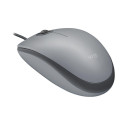 Logitech MOUSE USB OPTICAL M110 SILENT/MID GRAY 910-006760