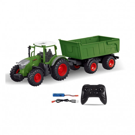 Puldiga juhitav traktor haagisega