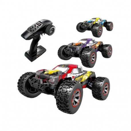 Puldiauto 4x4 High Speed Off-road Monster valgusega